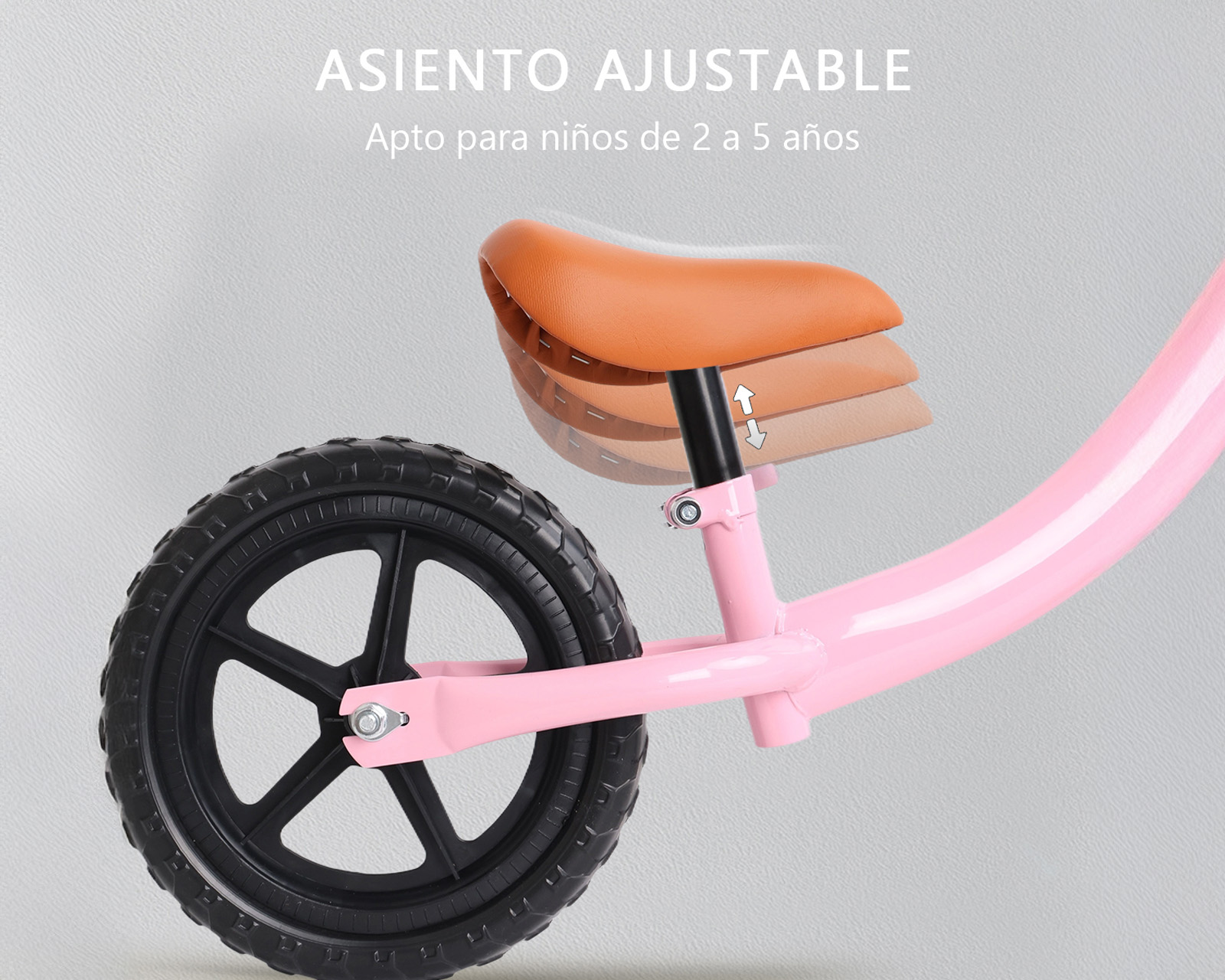 Foto 6 pulgar | Bicicleta De Equilibrio Y Balance Basitex Color Rosa