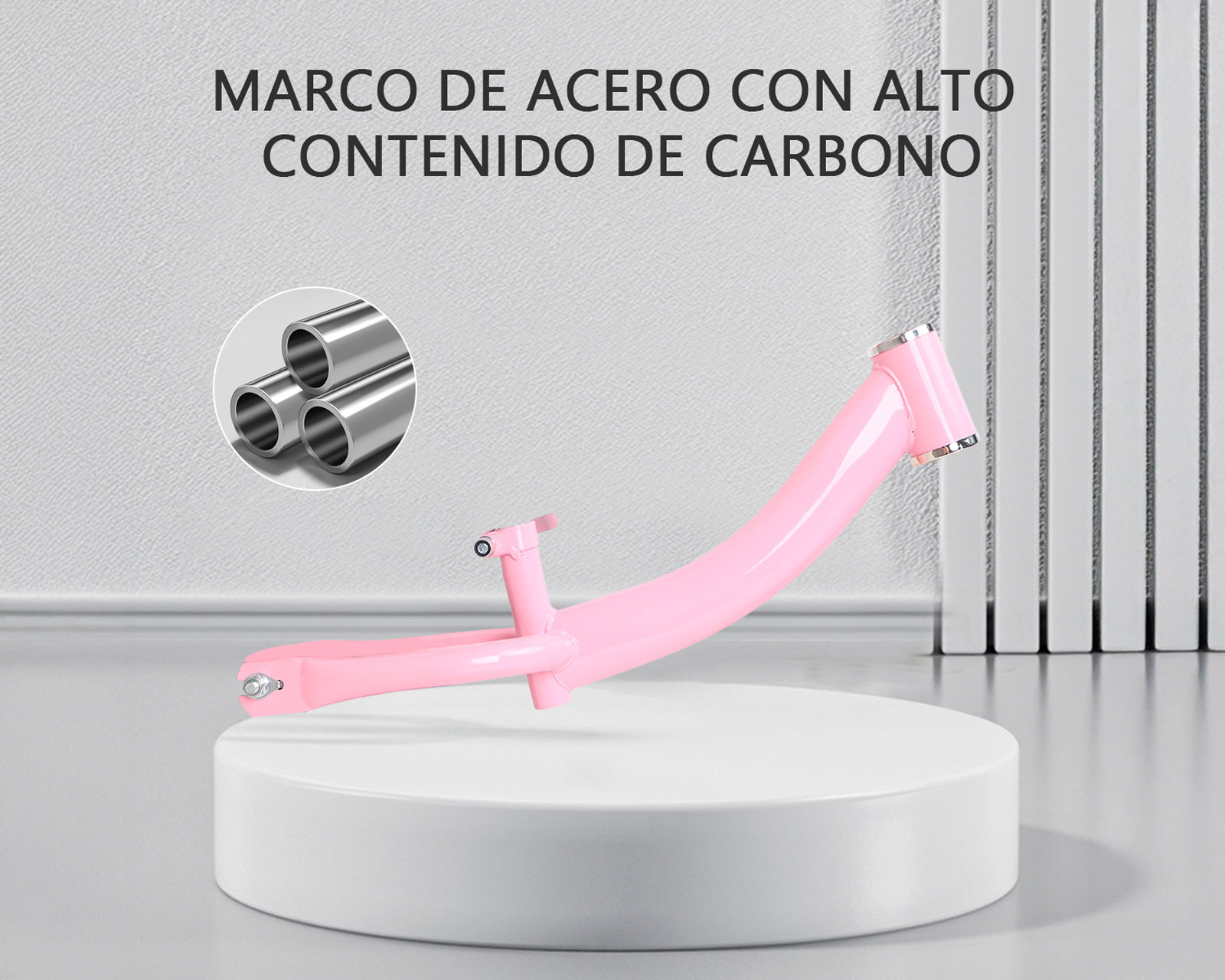 Foto 7 pulgar | Bicicleta De Equilibrio Y Balance Basitex Color Rosa