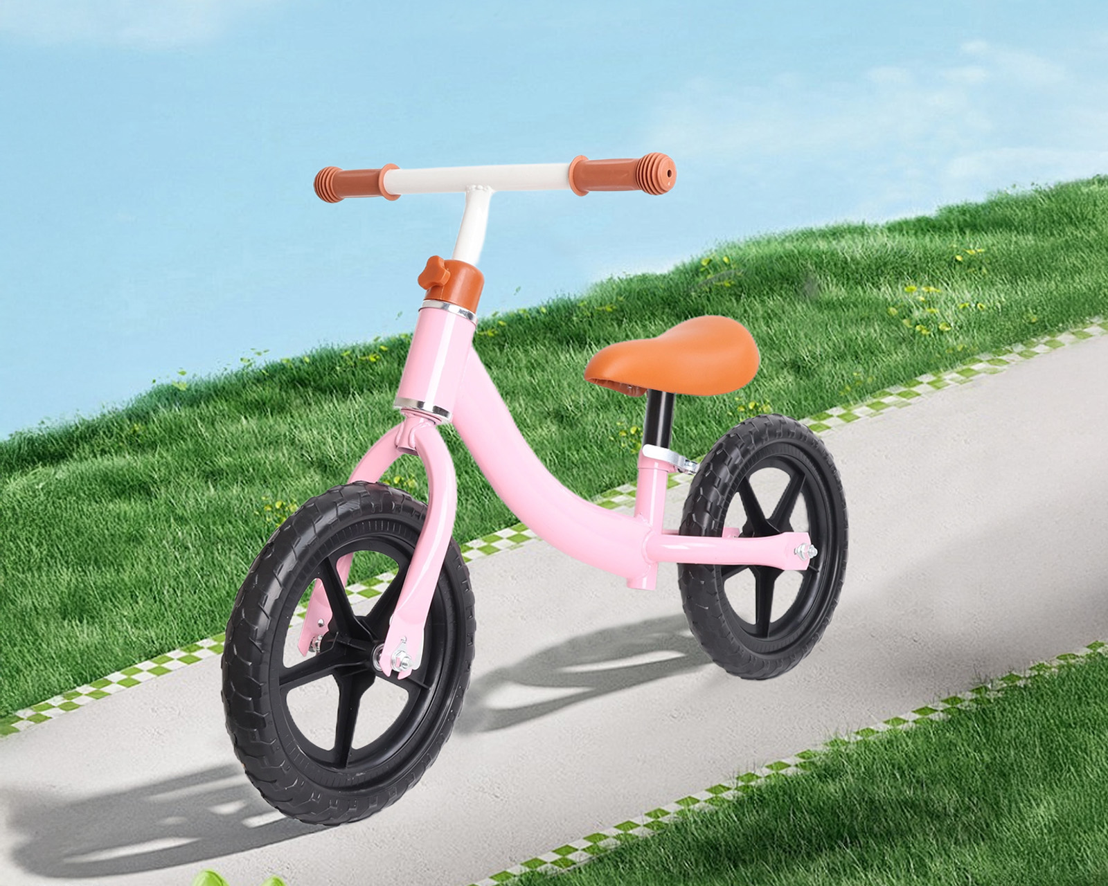 Foto 9 pulgar | Bicicleta De Equilibrio Y Balance Basitex Color Rosa