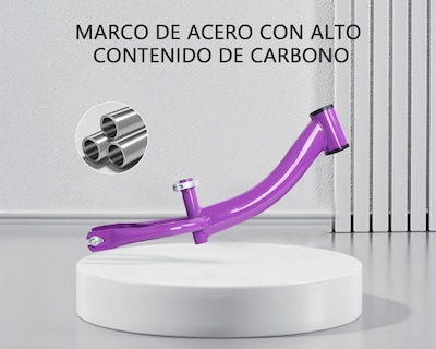 Foto 6 | Bicicleta De Equilibrio Y Balance Basitex Color Morado