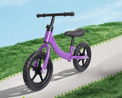 Foto 8 | Bicicleta De Equilibrio Y Balance Basitex Color Morado
