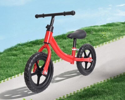 Foto 8 | Bicicleta De Equilibrio Y Balance Basitex Color Rojo