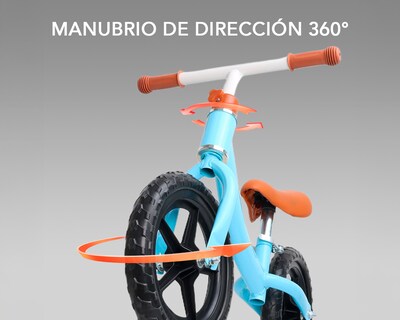 Foto 3 | Bicicleta De Equilibrio Y Balance Basitex Color Azul