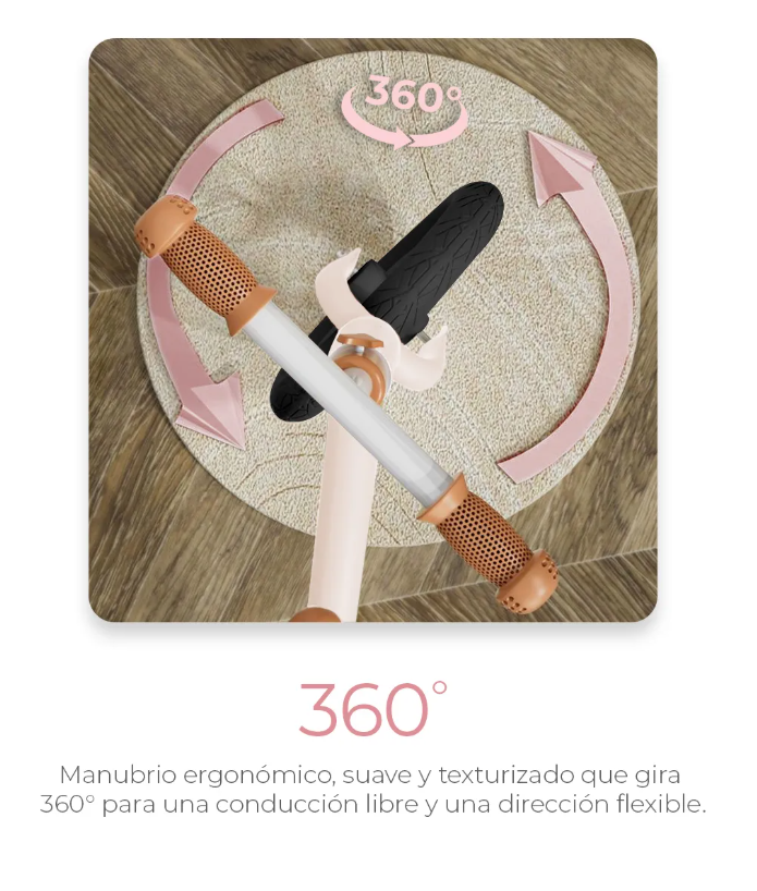 Foto 4 pulgar | Bicicleta De Equilibrio Sin Pedales Entrenadora Para Niños Color Rosa