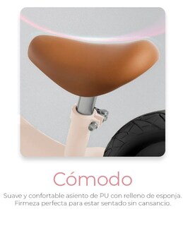 Foto 5 | Bicicleta De Equilibrio Sin Pedales Entrenadora Para Niños Color Rosa