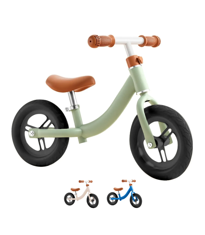 Foto 2 pulgar | Bicicleta De Equilibrio Sin Pedales Entrenadora Para Niños Color Verde