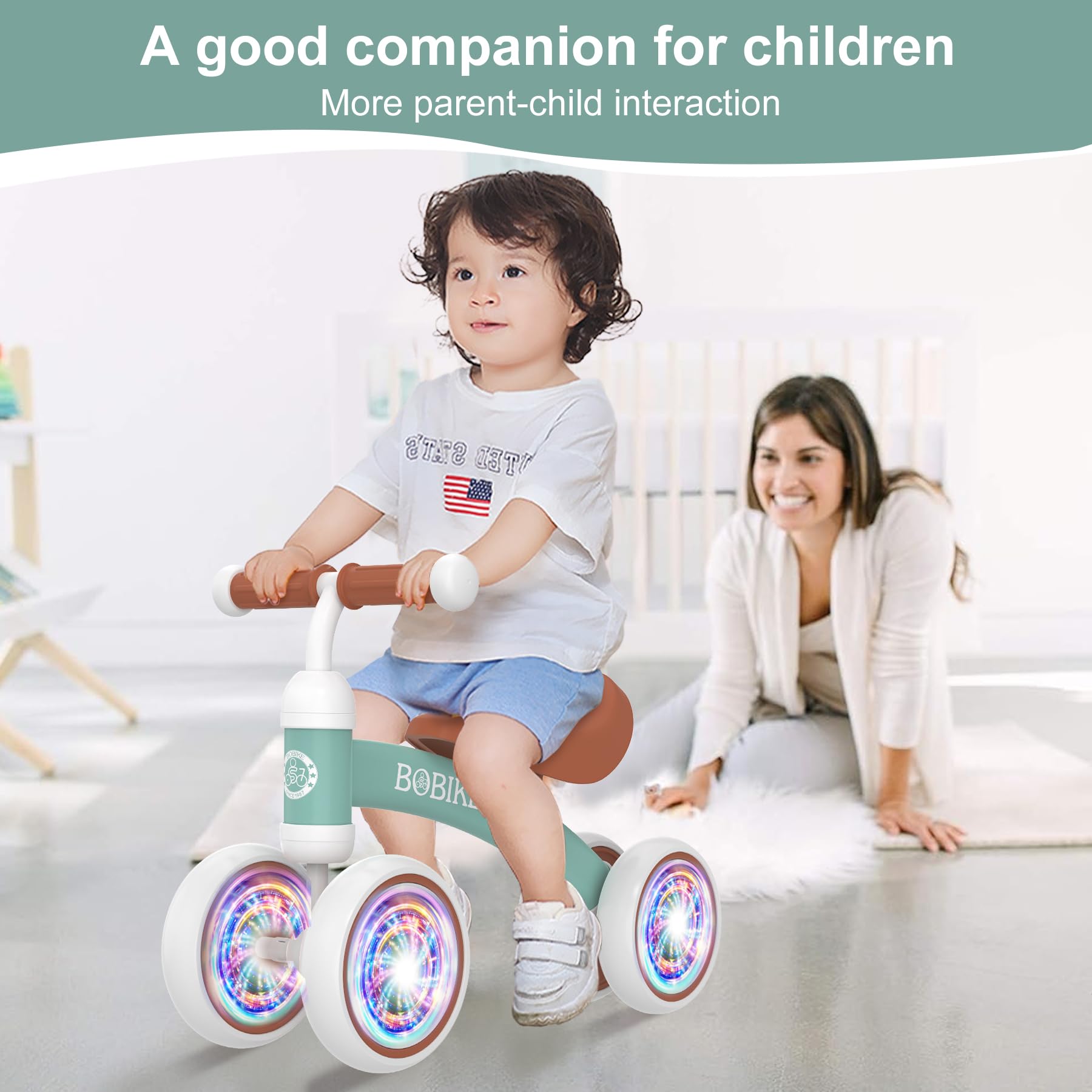 Foto 3 pulgar | Bicicleta Balance Bobike Para Niños De 12 A 36 Meses Con 4 Ruedas - Venta Internacional.