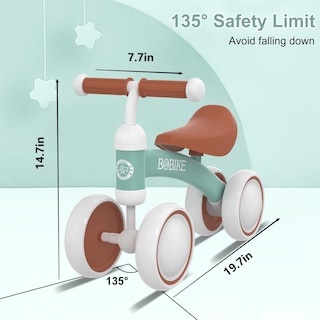 Foto 4 | Bicicleta Balance Bobike Para Niños De 12 A 36 Meses Con 4 Ruedas - Venta Internacional.