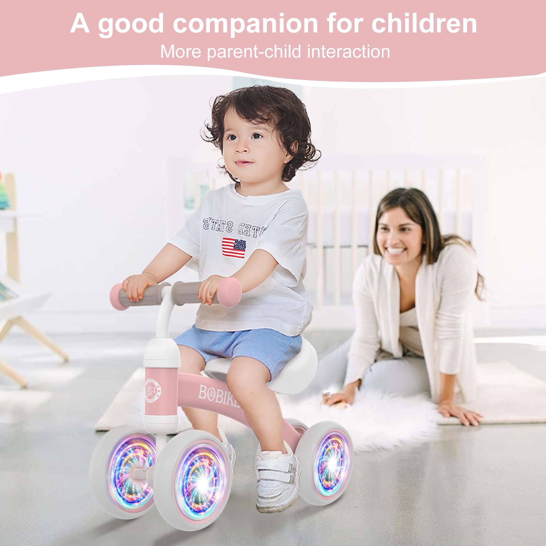 Foto 3 pulgar | Bicicleta Baby Balance Bobike Para 12 A 36 Meses Con 4 Ruedas - Venta Internacional.