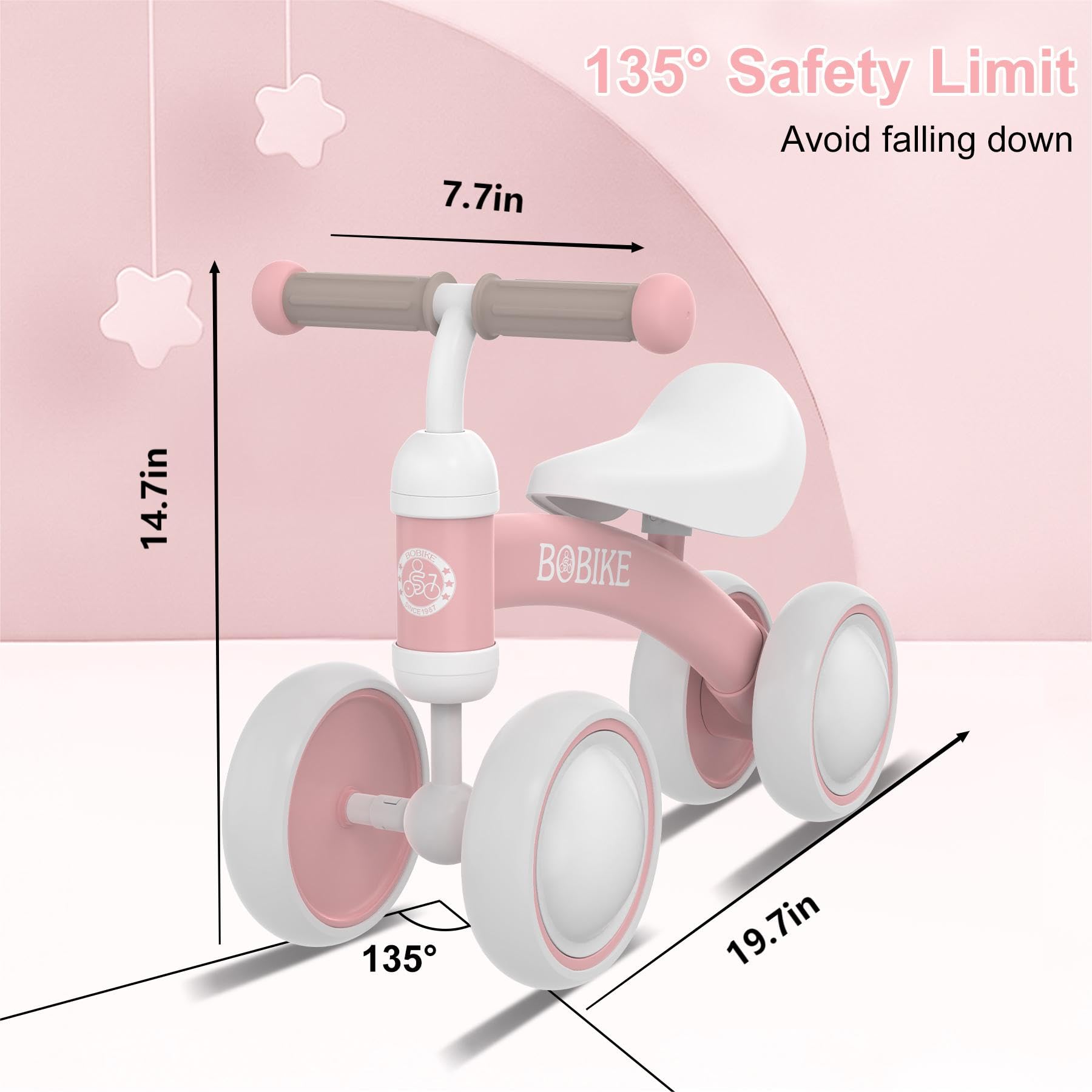 Foto 5 pulgar | Bicicleta Baby Balance Bobike Para 12 A 36 Meses Con 4 Ruedas - Venta Internacional.