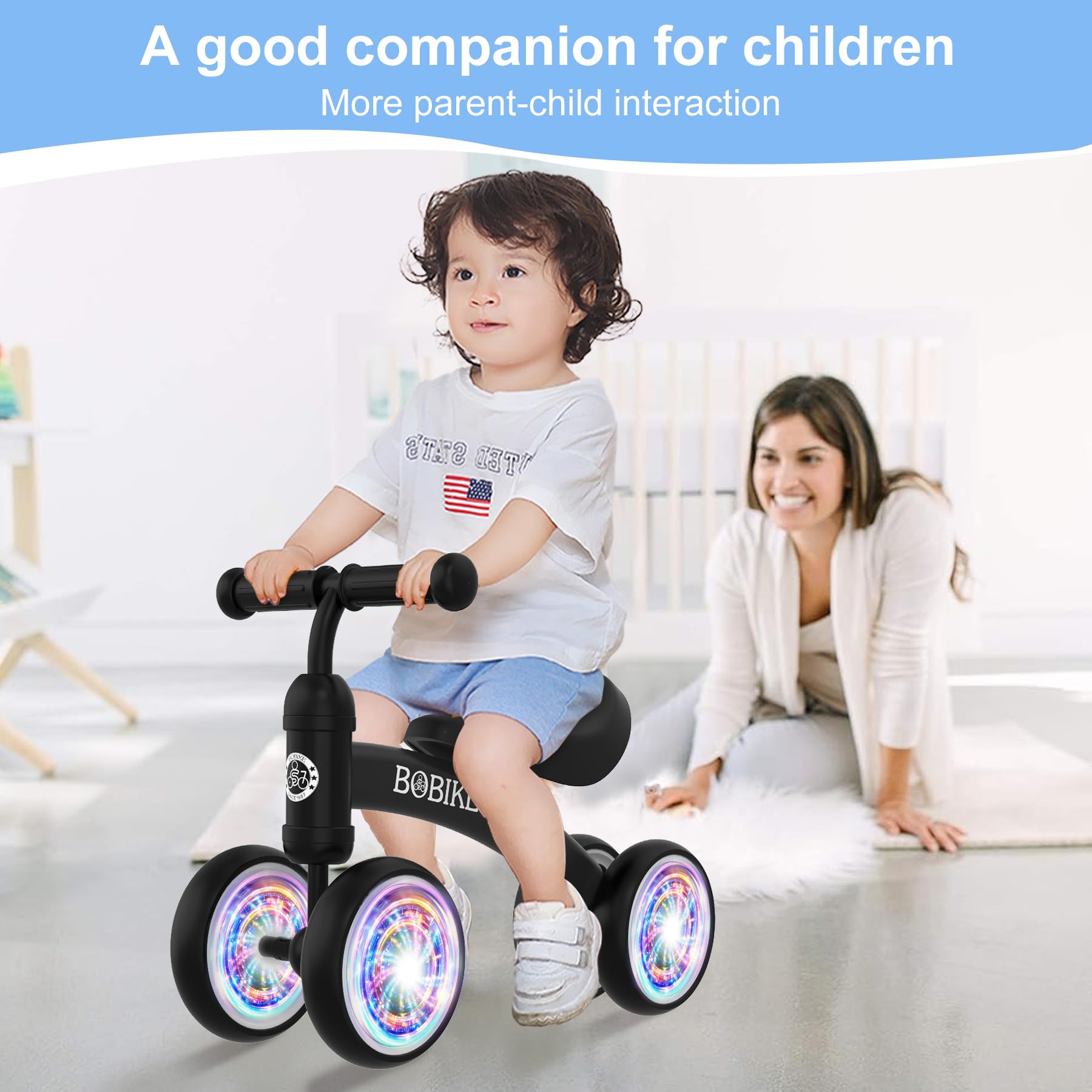Foto 3 pulgar | Bicicleta Balance Bobike Para Niños De 12 A 36 Meses Con 4 Ruedas - Venta Internacional.