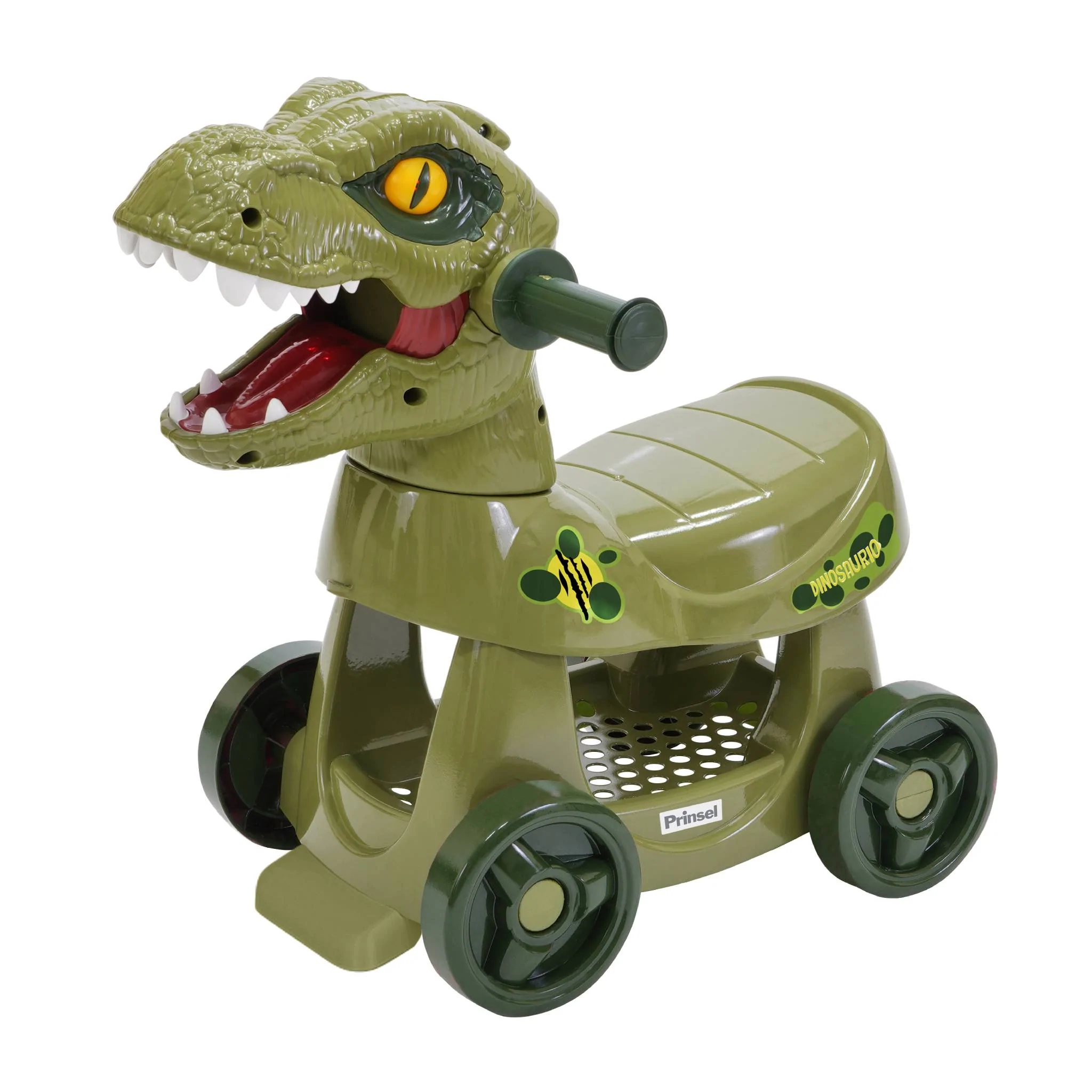 Montable Prinsel Roller Dinosaurio color Verde