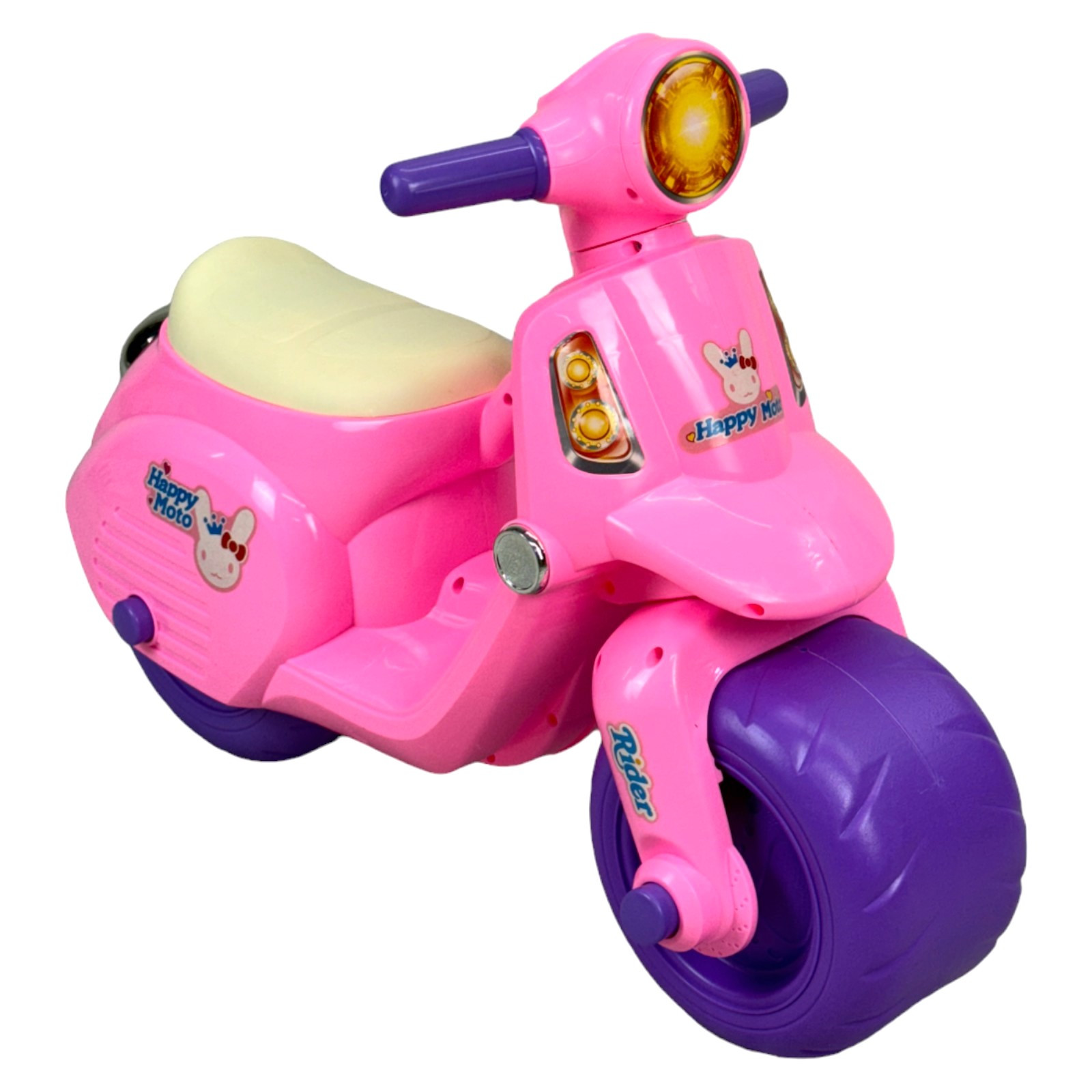 Foto 2 pulgar | Montable para Niños Moto Correpasillos Largo 62 CM color Rosa