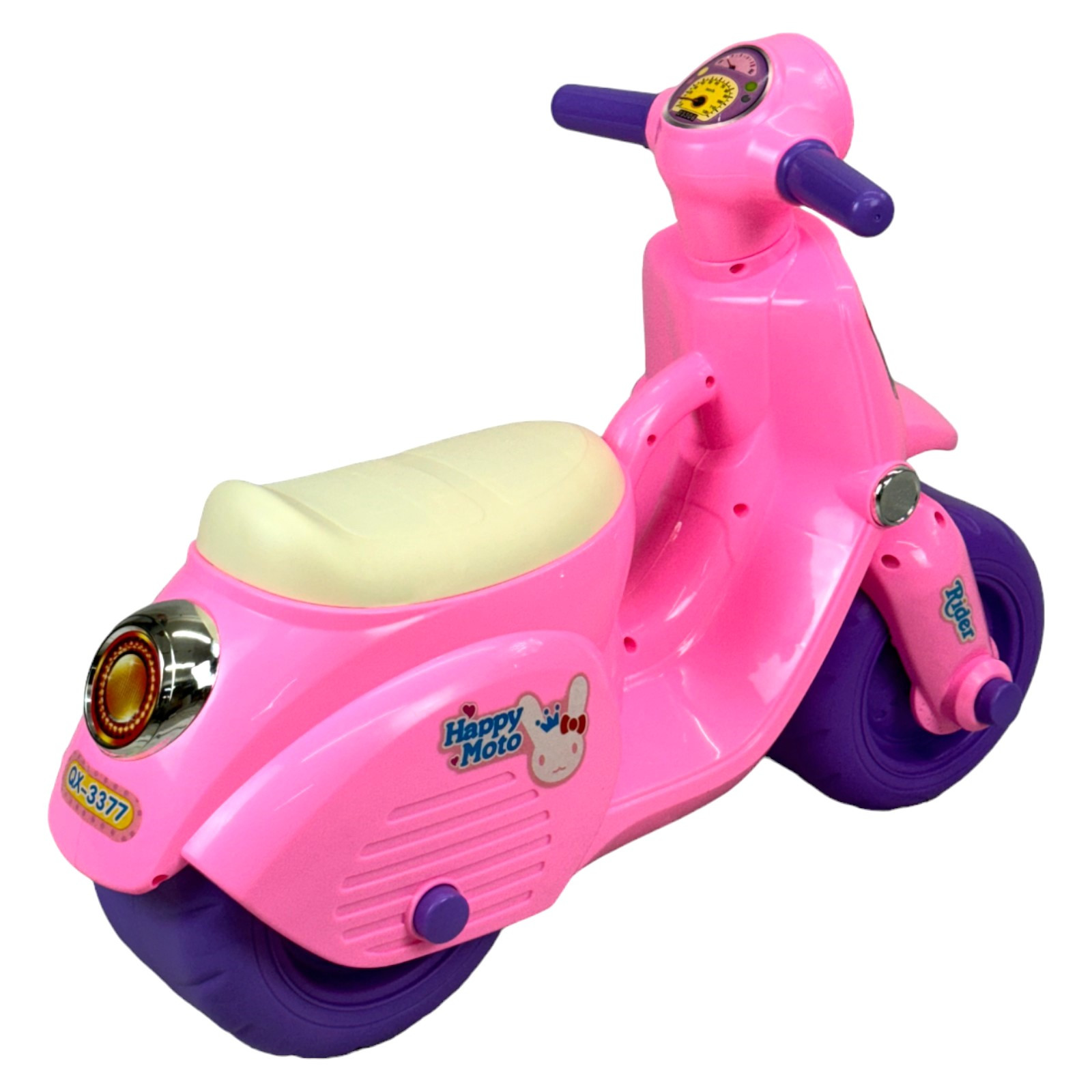 Foto 4 pulgar | Montable para Niños Moto Correpasillos Largo 62 CM color Rosa