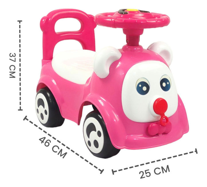 Foto 4 | Carrito Montable Funbu con Sonido y Luz color Rosa