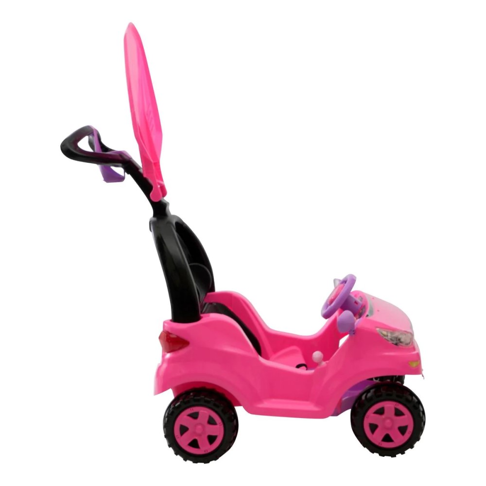 Foto 5 pulgar | Carrito Montable Prinsel Push Car Adventure Rosa con Techo