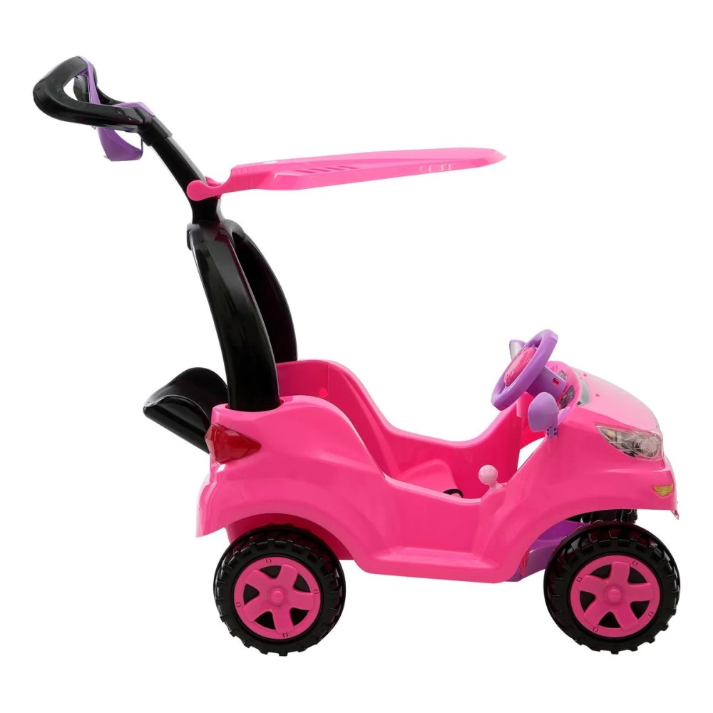 Foto 6 pulgar | Carrito Montable Prinsel Push Car Adventure Rosa con Techo