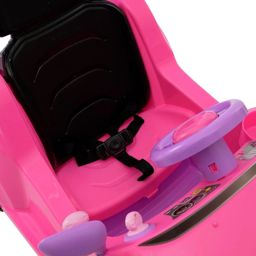 Foto 6 | Carrito Montable Prinsel Push Car Adventure Rosa con Techo