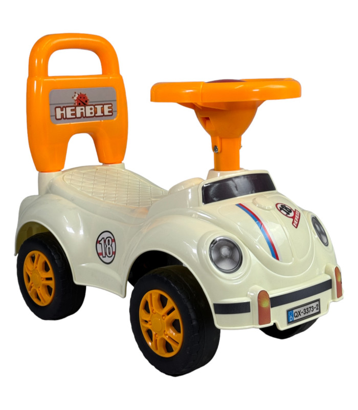 Foto 1 | Montable Para Niños Vocho Carrito Correpasillos De 50 Cm Blanco