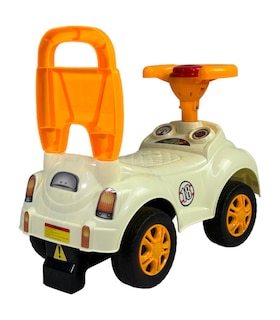 Foto 3 | Montable Para Niños Vocho Carrito Correpasillos De 50 Cm Blanco