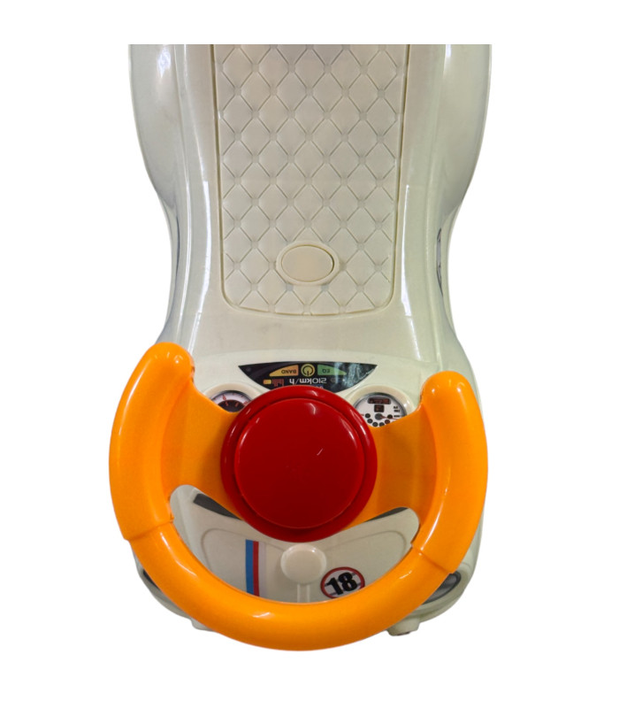 Foto 6 pulgar | Montable Para Niños Vocho Carrito Correpasillos De 50 Cm Blanco