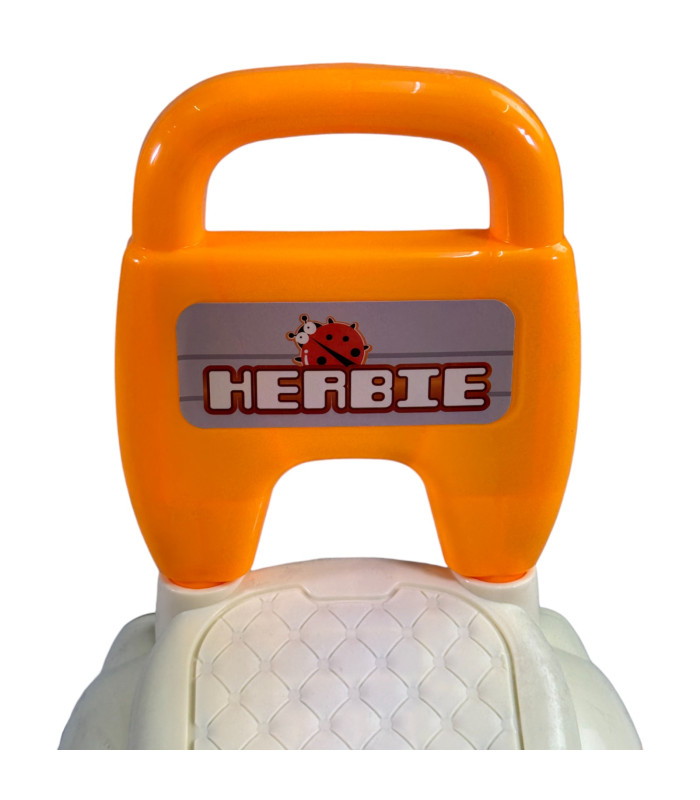 Foto 7 pulgar | Montable Para Niños Vocho Carrito Correpasillos De 50 Cm Blanco