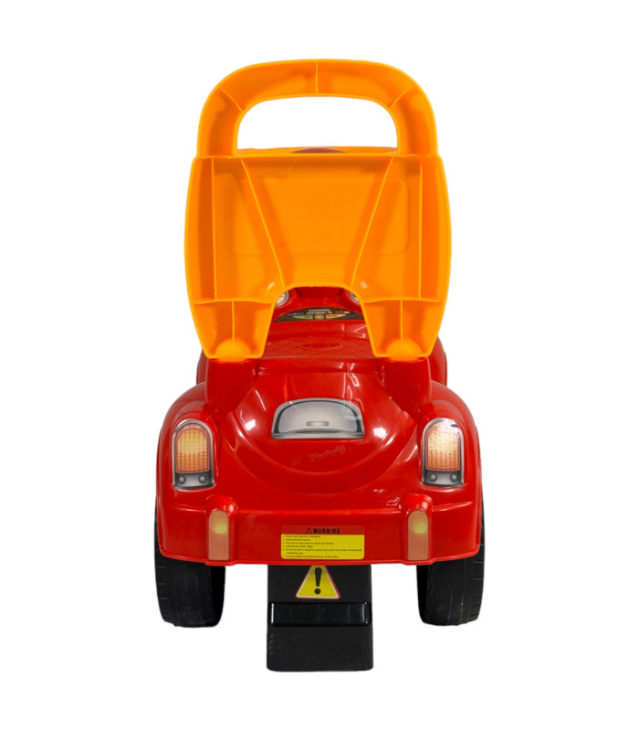 Foto 5 pulgar | Montable Para Niños Vocho Carrito Correpasillos De 50 Cm Rojo