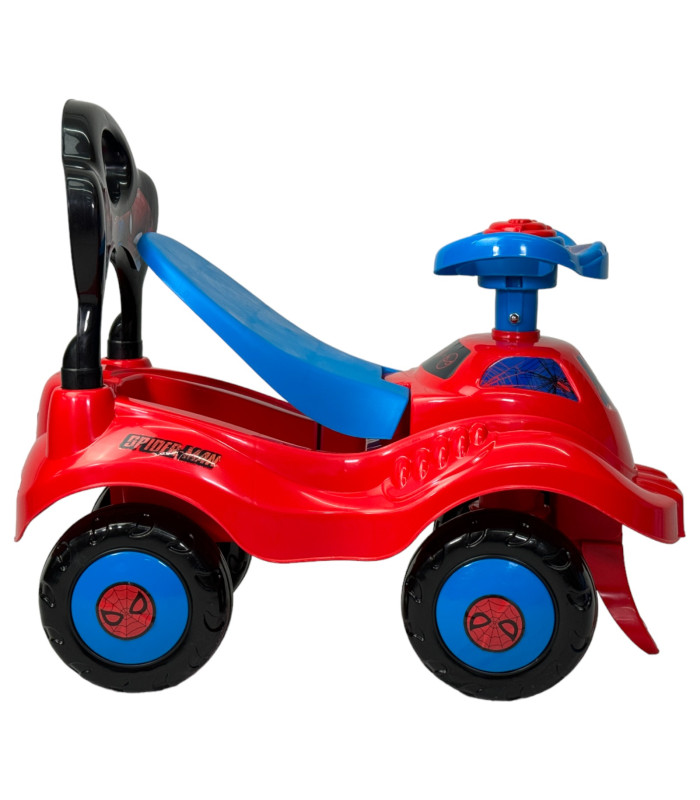 Foto 3 pulgar | Montable Para Niños Spiderman Carrito Correpasillos De 54 Cm Rojo