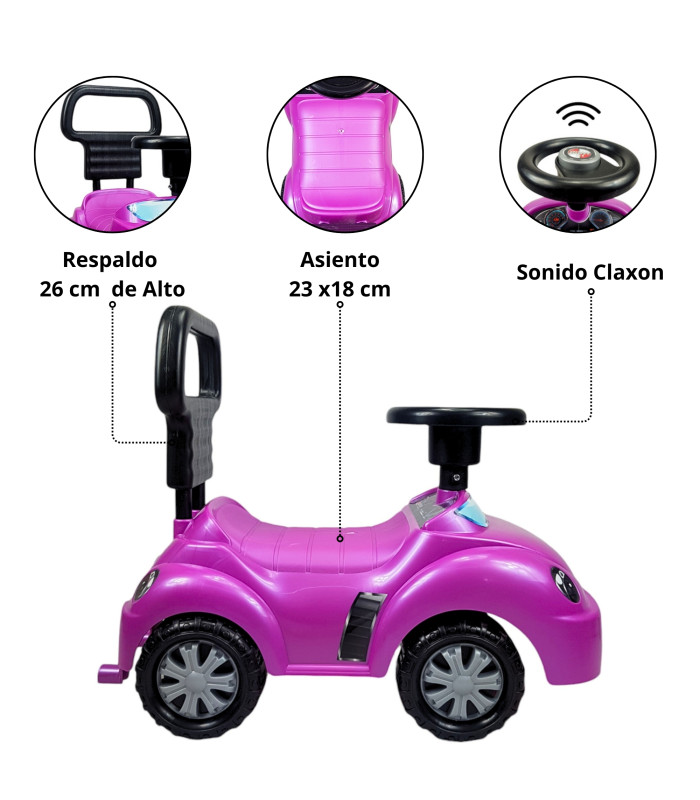 Foto 2 | Montable Correpasillos Para Niños 57 cm Sistema Anticaídas