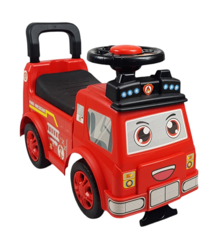 Montable Para Niños Carrito Oficios Correpasillos De 53 cm - Rojo $799