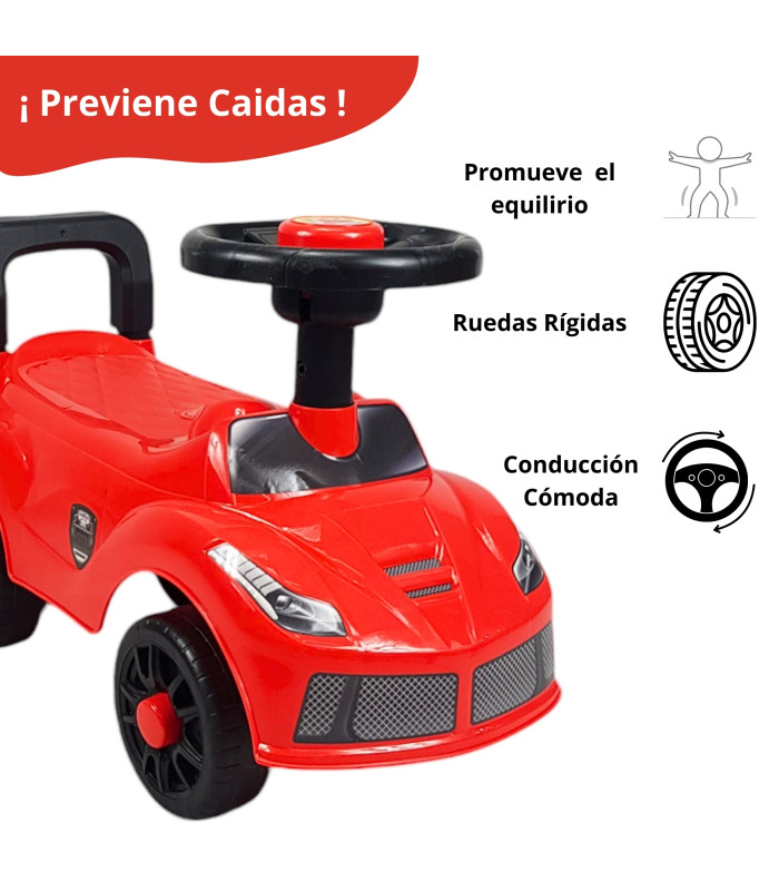 Foto 4 pulgar | Montable Infantil Rojo