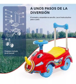 Foto 4 | Carro Montable Lab.G Infantil Rojo