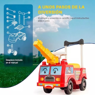 Foto 5 | Carro Montable Lab.G Infantil Rojo