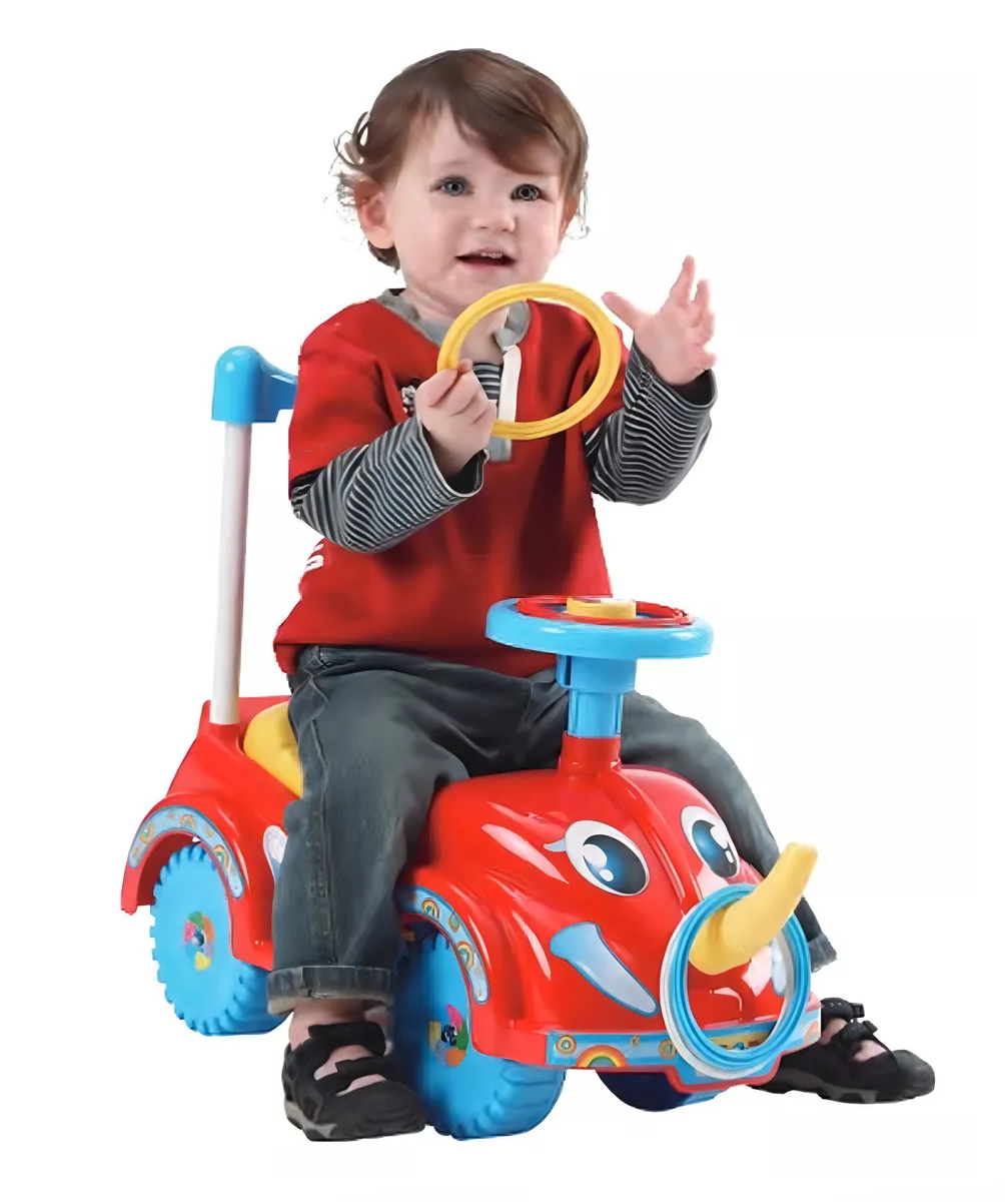 Foto 2 | Carro Montable Para Niños Mytoy Elefante Push Car Rojo