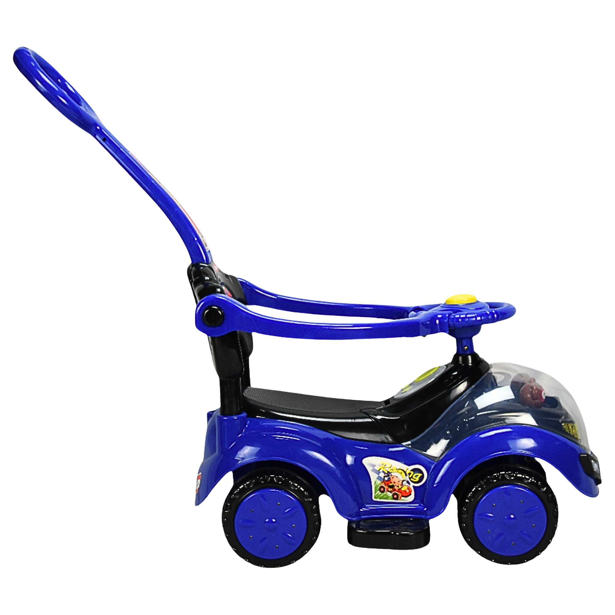Foto 3 pulgar | Montable Correpasillos Para Niños Con Luz Y Sonido Bastón Con Toldo Protector - Azul