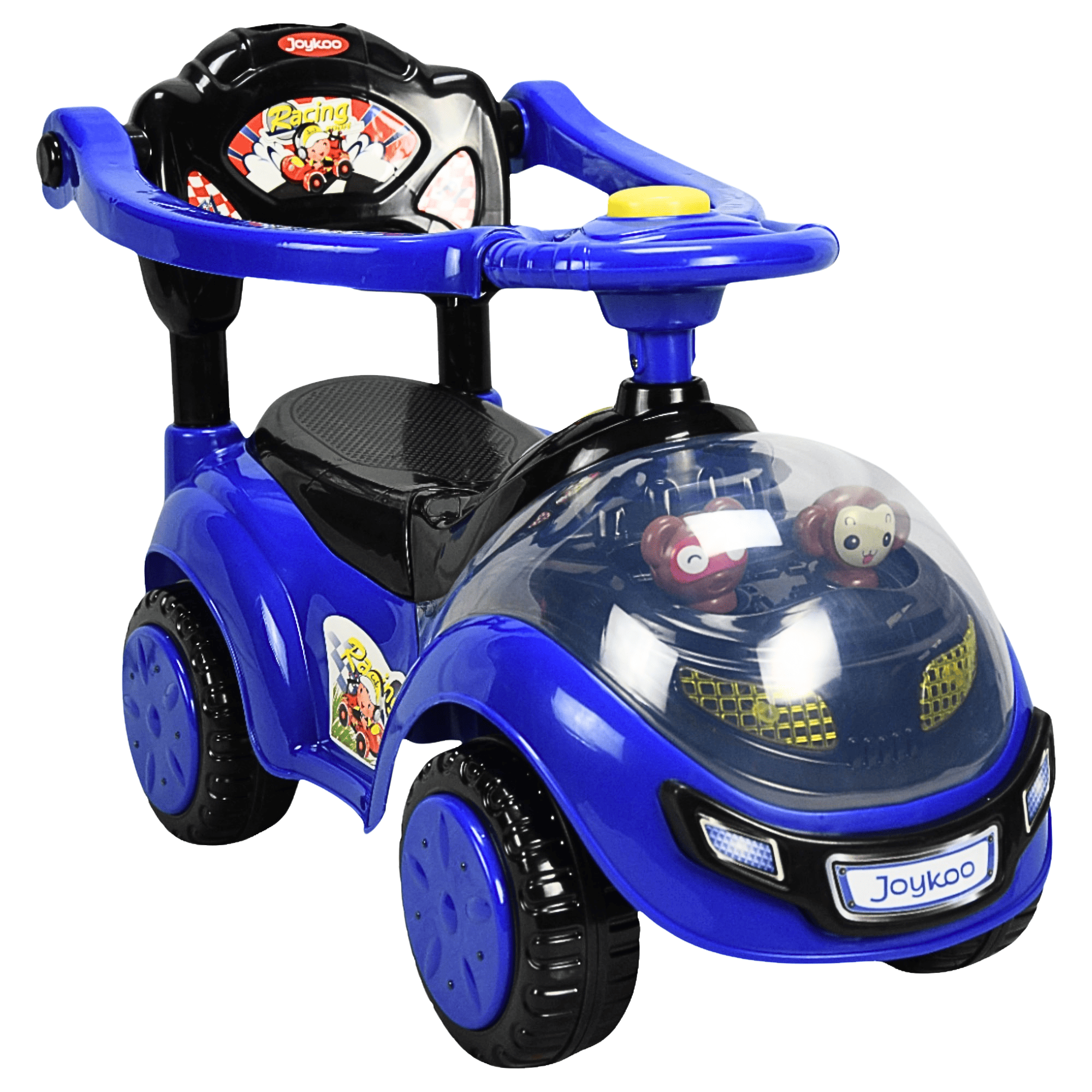 Foto 4 pulgar | Montable Correpasillos Para Niños Con Luz Y Sonido Bastón Con Toldo Protector - Azul