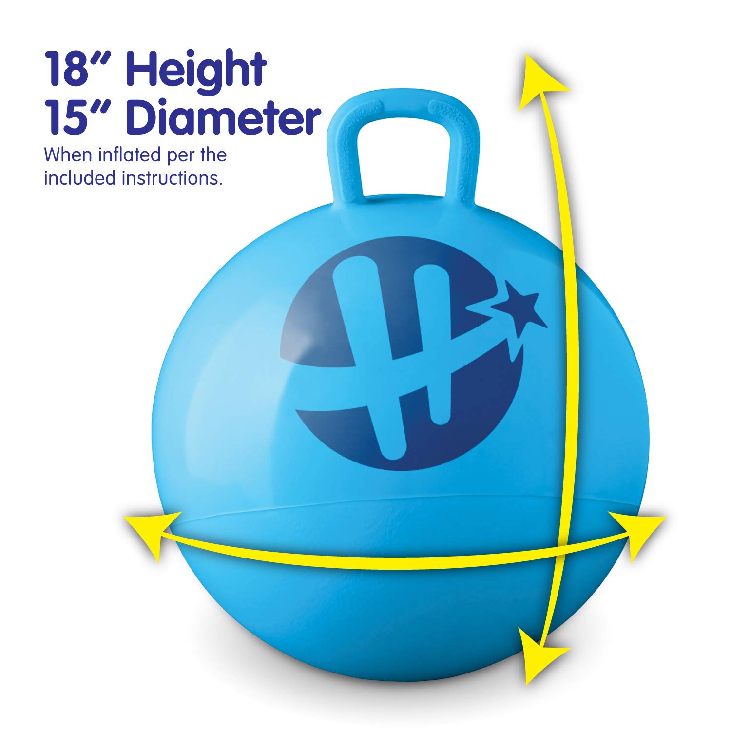 Foto 4 pulgar | Hopper Ball Hedstrom Bluey Para Niños De 15 Pulgadas (55-7553) - Venta Internacional.