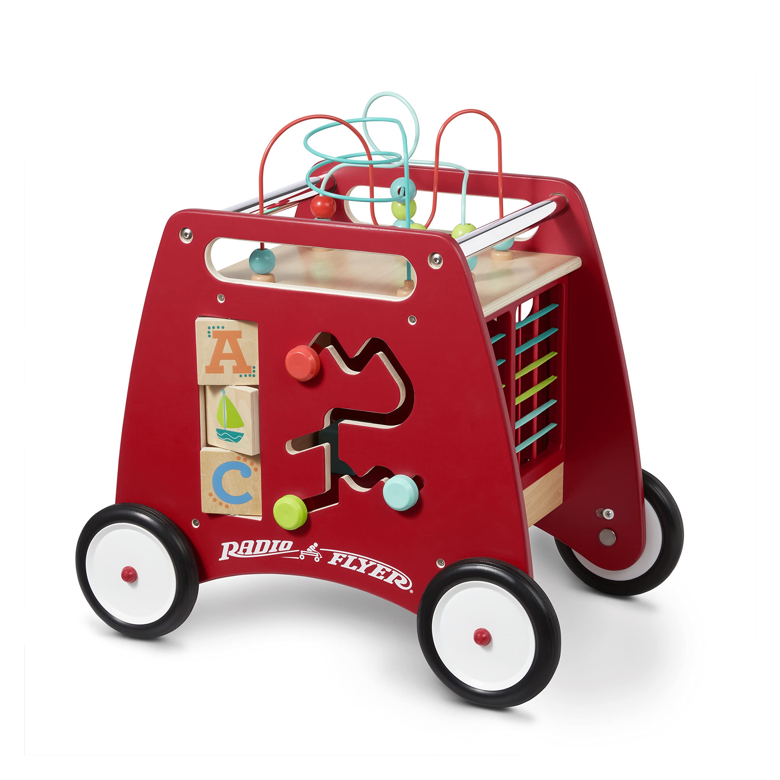 Foto 2 pulgar | Walker Toy Radio Flyer Deluxe Push & Play Cube, De 1 A 3 Años - Venta Internacional.