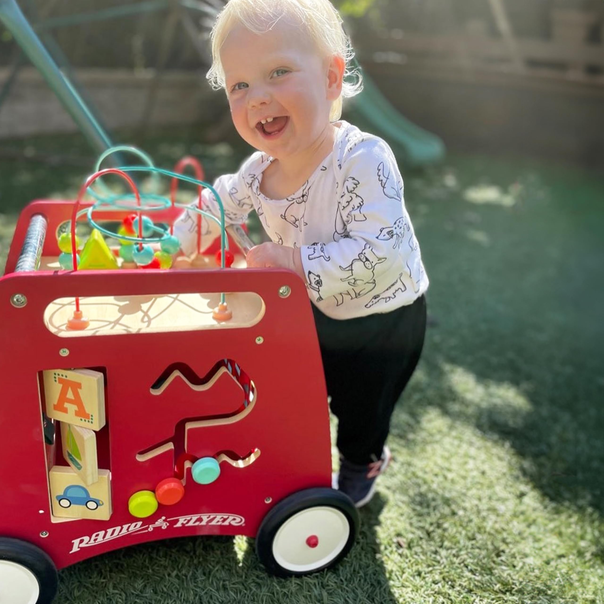 Foto 7 pulgar | Walker Toy Radio Flyer Deluxe Push & Play Cube, De 1 A 3 Años - Venta Internacional.