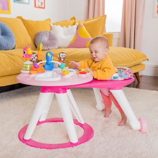Foto 3 | Baby Walker Bright Starts Around We Go Tropic Coral 2 En 1 - Venta Internacional.