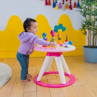 Foto 4 | Baby Walker Bright Starts Around We Go Tropic Coral 2 En 1 - Venta Internacional.