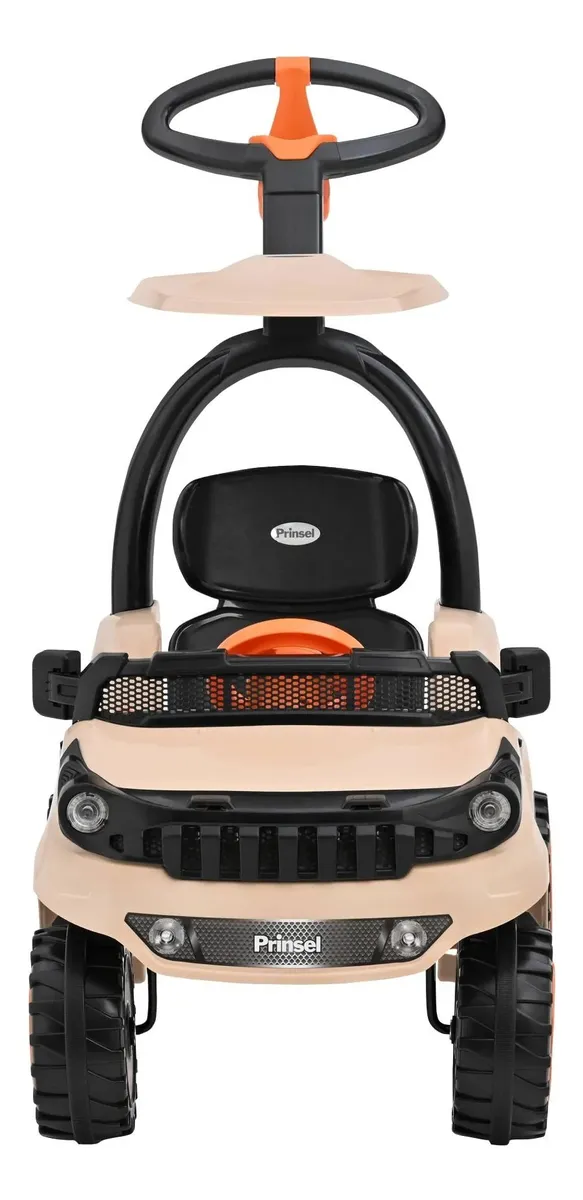 Foto 4 pulgar | Montable De Niños Prinsel Push Car Adventure Max Llantas 360 Beige