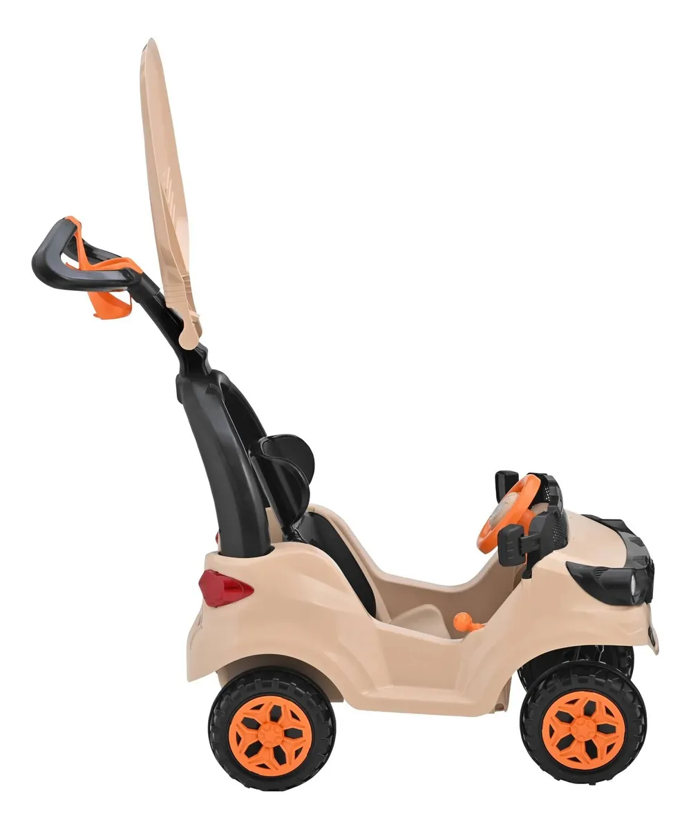 Foto 6 pulgar | Montable De Niños Prinsel Push Car Adventure Max Llantas 360 Beige