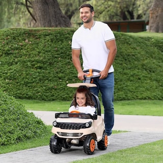 Foto 6 | Montable De Niños Prinsel Push Car Adventure Max Llantas 360 Beige