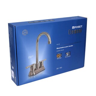 Foto 2 | Mezcladora para Lavabo de 4" tipo Bar Foset Satín Línea Element