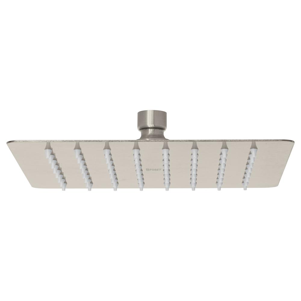 Regadera Cuadrada Foset R-415SN color Gris