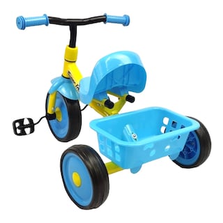 Foto 5 | Triciclo Infantil Para Niños 2 A 4 Años Con Canasto Salpicadera Altura 43 Cm