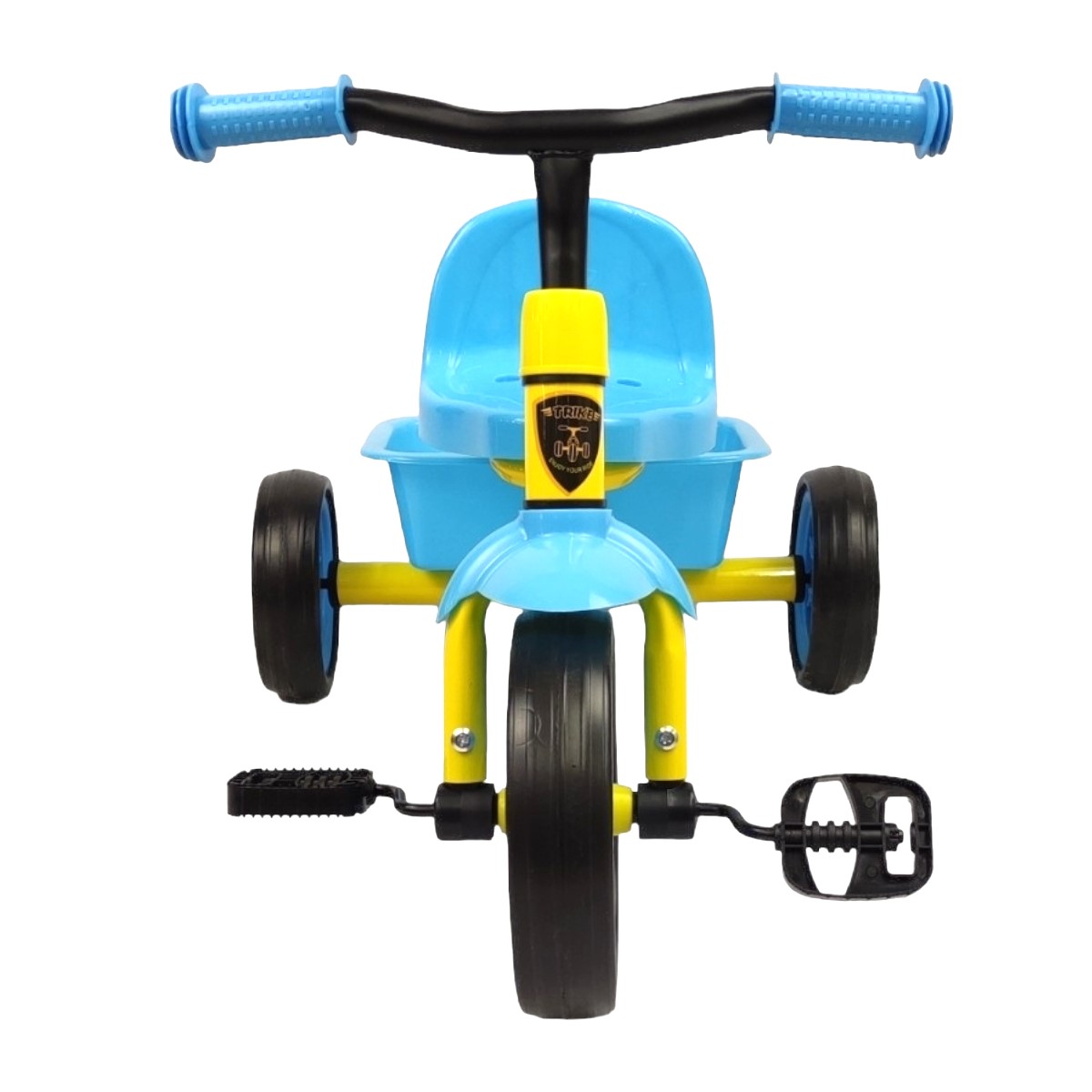 Foto 8 pulgar | Triciclo Infantil Para Niños 2 A 4 Años Con Canasto Salpicadera Altura 43 Cm