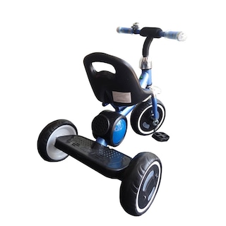 Foto 3 | Triciclo Angelin Baby color Azul con Luz y Sonido