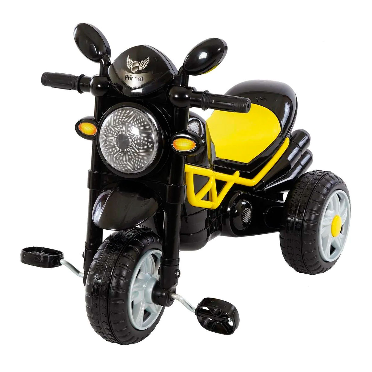 Montable Prinsel Moto Trike color Amarillo